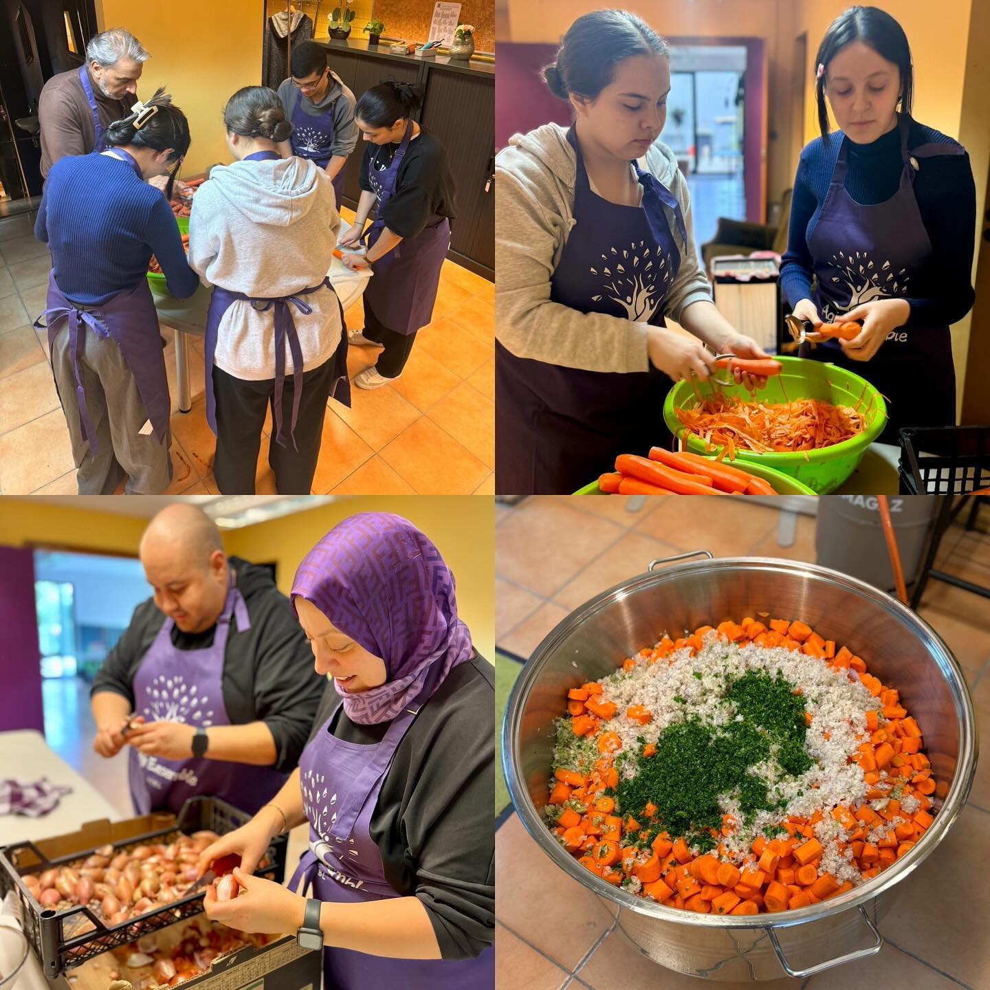 Distribution de repas Agir Ensemble